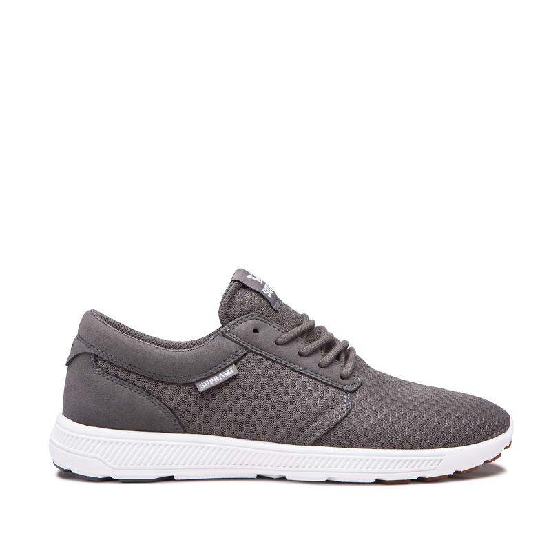 Zapatillas Bajas Supra Argentina Hombre - HAMMER RUN Gris Oscuro (SWKRI-5104)